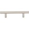 Elements 96 mm Center-to-Center Satin Nickel Naples Cabinet Bar Pull 156SN - alternate 4